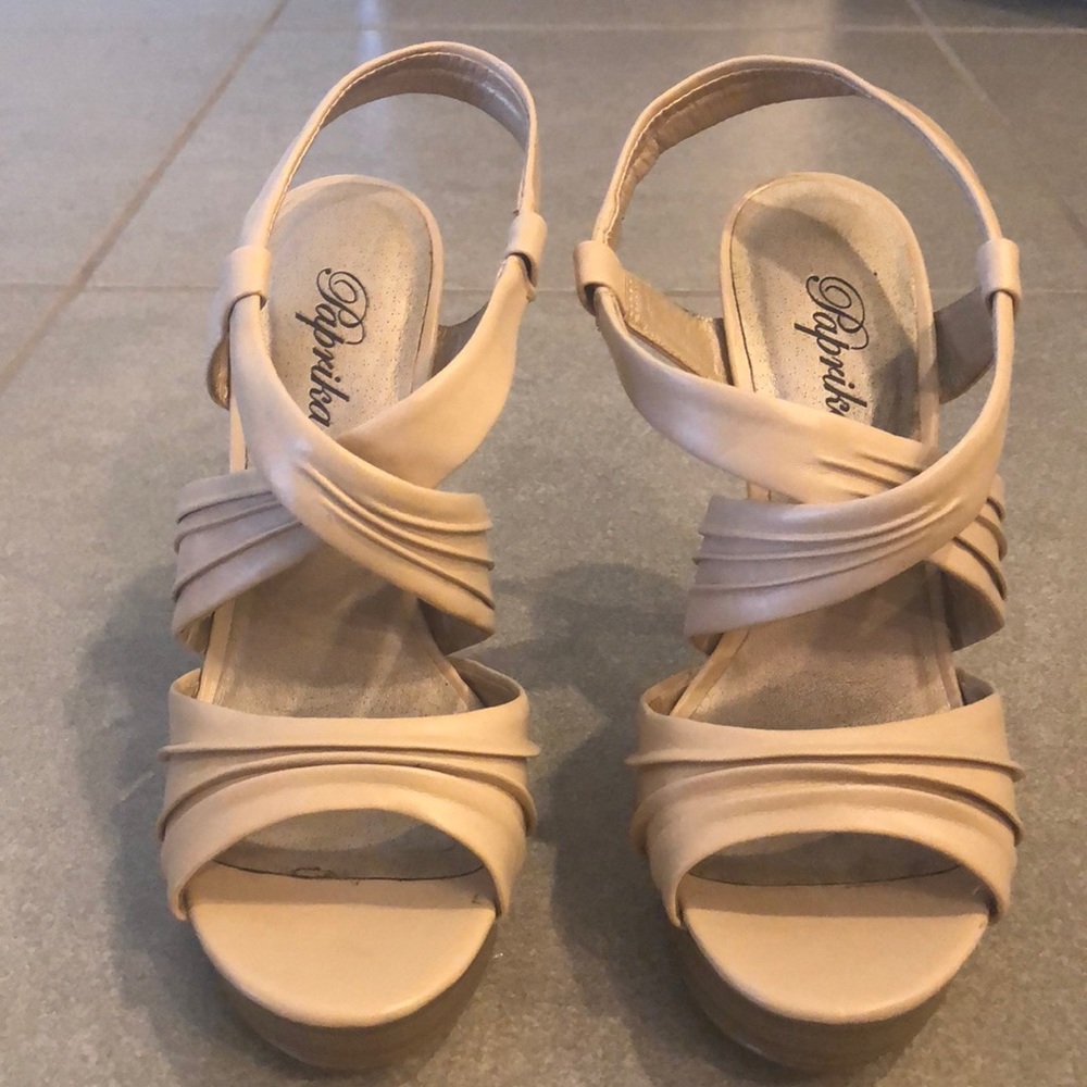 Paprika Slingback Heels